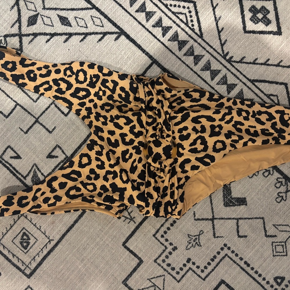 Toluca Swim Leopard Print One-Piece Swimsuit